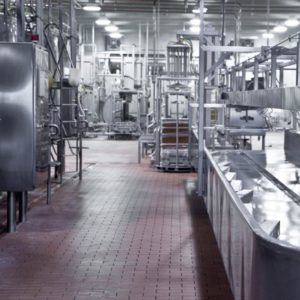 A commercial Kitchen shines brightly after a thorough cleaning with Biocel’s Kingdom 90 nitric acid detergent.