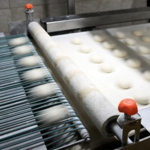 AMPHOTAIN food grade detergent sanitiser cleaning food processing equipment in an industrial facility.