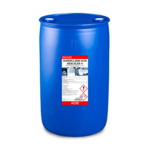 Supercleen Acid Descaler for Rapid removal of Milkstone & Lime Deposits N