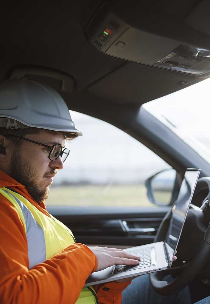 Our Hazchem compliant truck drivers.