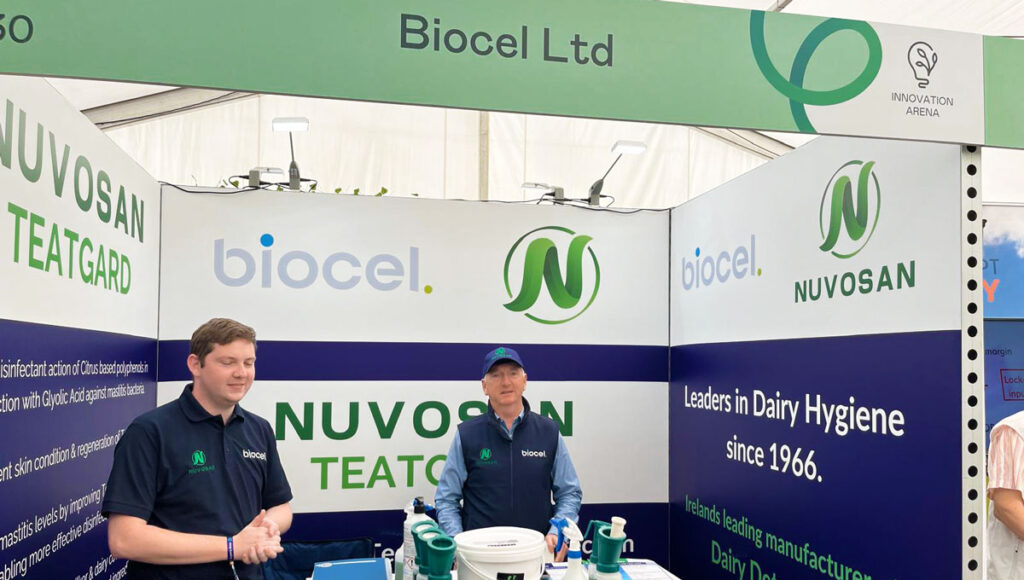 The Biocel team at the Dairy Show Stand 2024