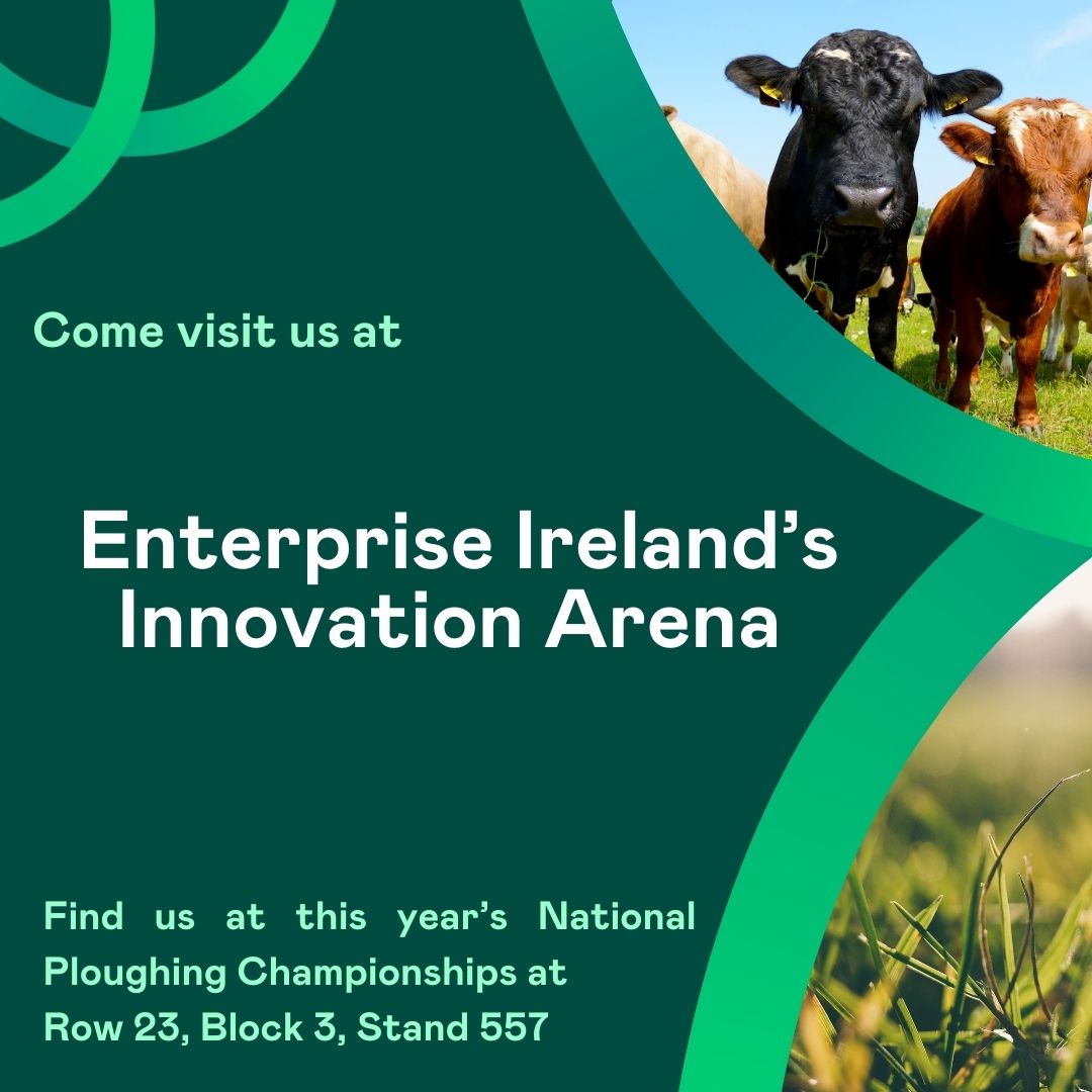Find us at the Enterprise Ireland Innovation Awards 2024 Stand 557 Row 23 Block 3.