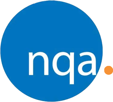 Logo for NQA (National Quality Assurance) which provides certification for quality, environment, energy, health & safety, and information security management.<br />
